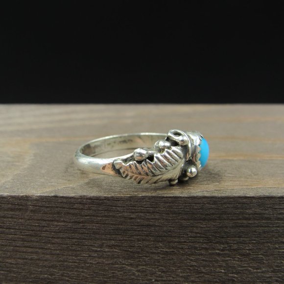 Size 6.25 Sterling Silver Lucy C Floral Stone Ring - Picture 2 of 8